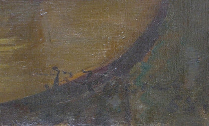Oil painting Still life by Kisil Grigory Alekseevich, textured fragment