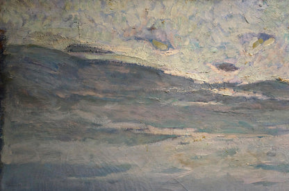 Oil painting of wheat field by Polonsky Evgeny Pavlovich