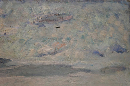 Abstract oil painting of wheat field by Polonsky Evgeny Pavlovich