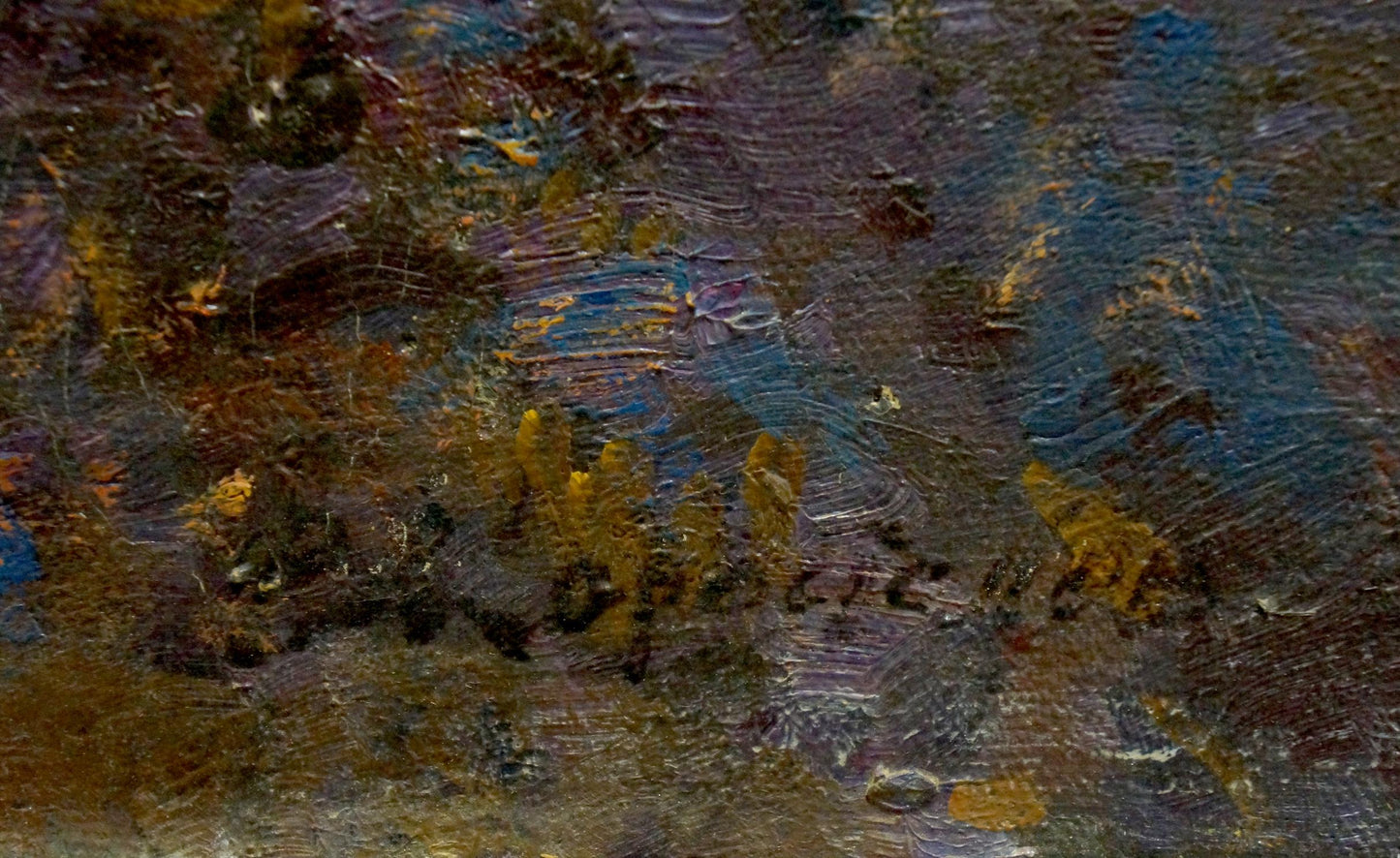 Oil painting of fields landscape by Korostelev Vladimir Alexandrovich