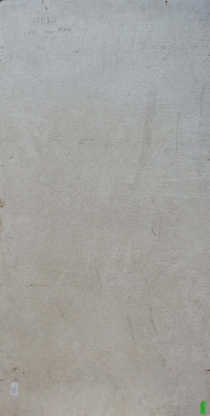 Oil painting Roses Lesʹ on off-white textured wall with faint scratches