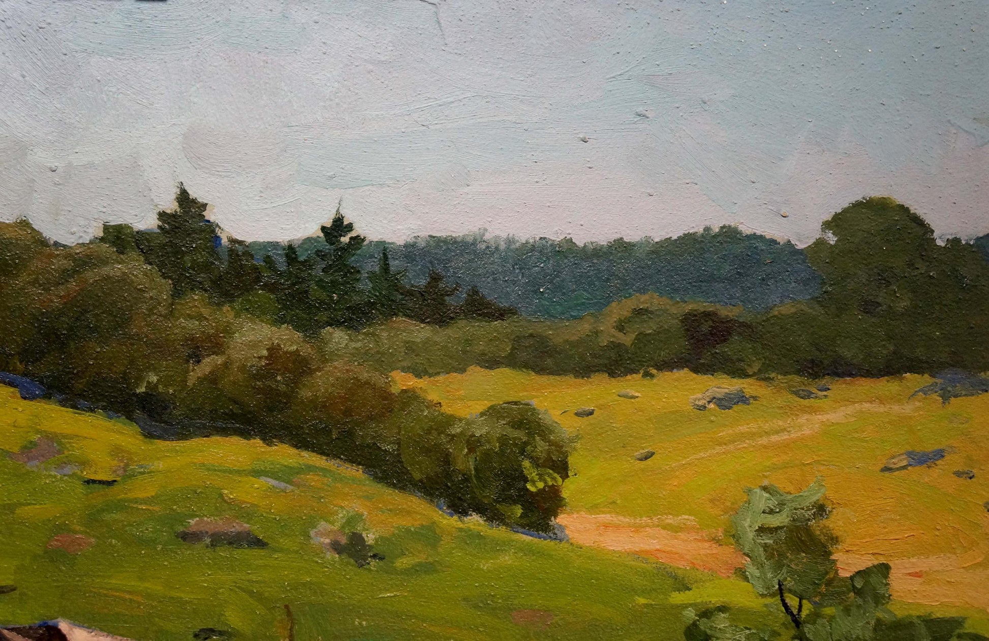 Oil painting Summer day by Korostelev Vladimir Alexandrovich