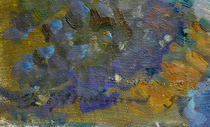 Oil painting Coast by Filippov Zinovy Ivanovich with vibrant impasto strokes