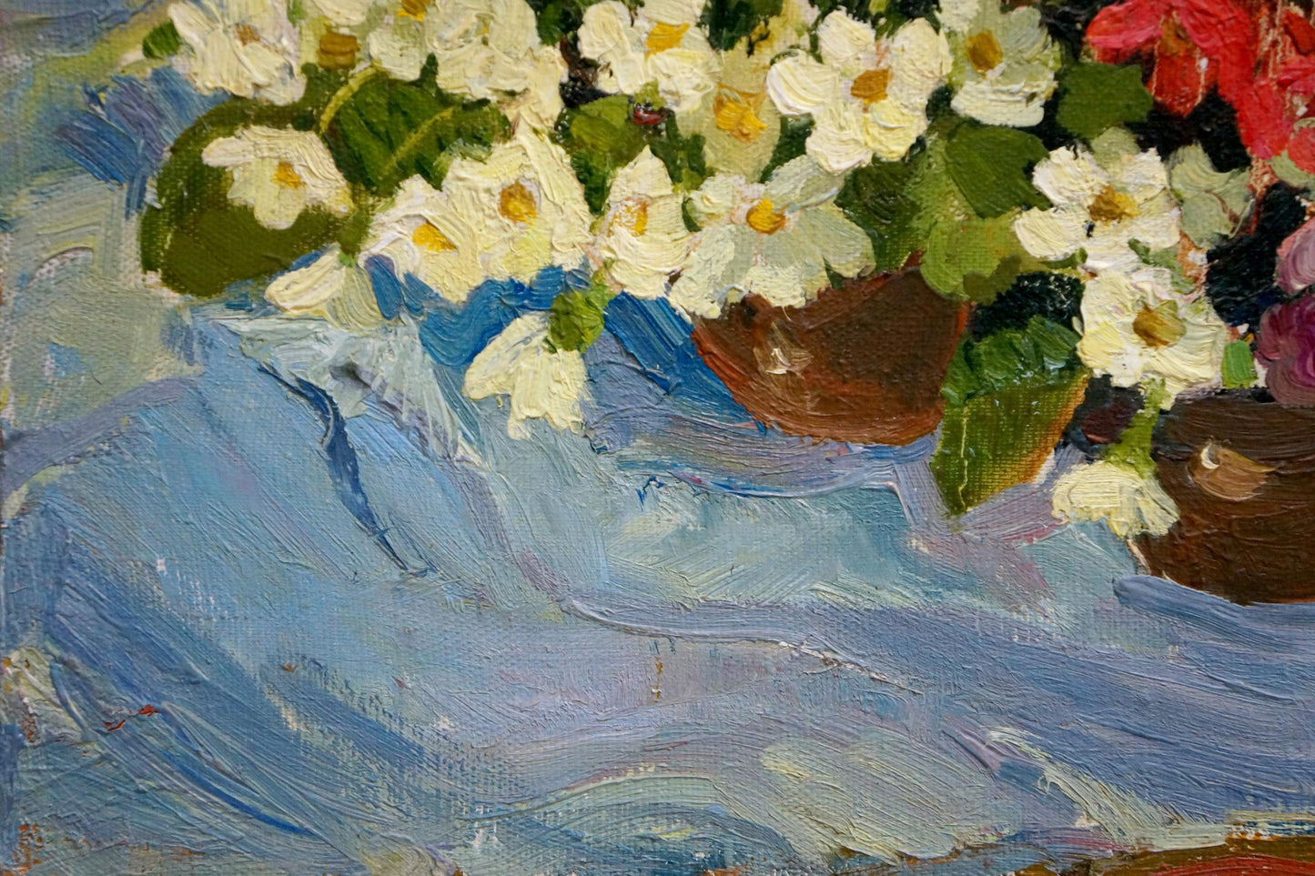 Oil painting Autumn flowers by Ostanniy Galina Afanasevna