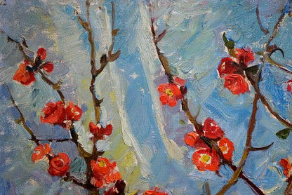 Oil painting Autumn flowers by Ostanniy Galina Afanasevna