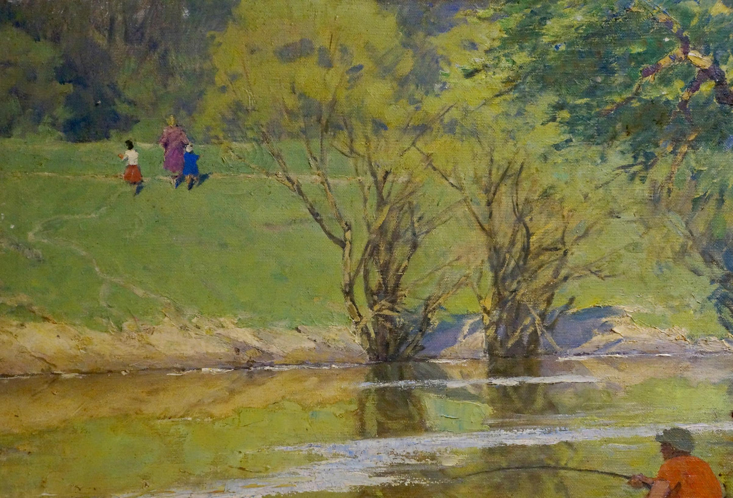 Oil painting Guy by the shore by Filbert Alexander Alexandrovich