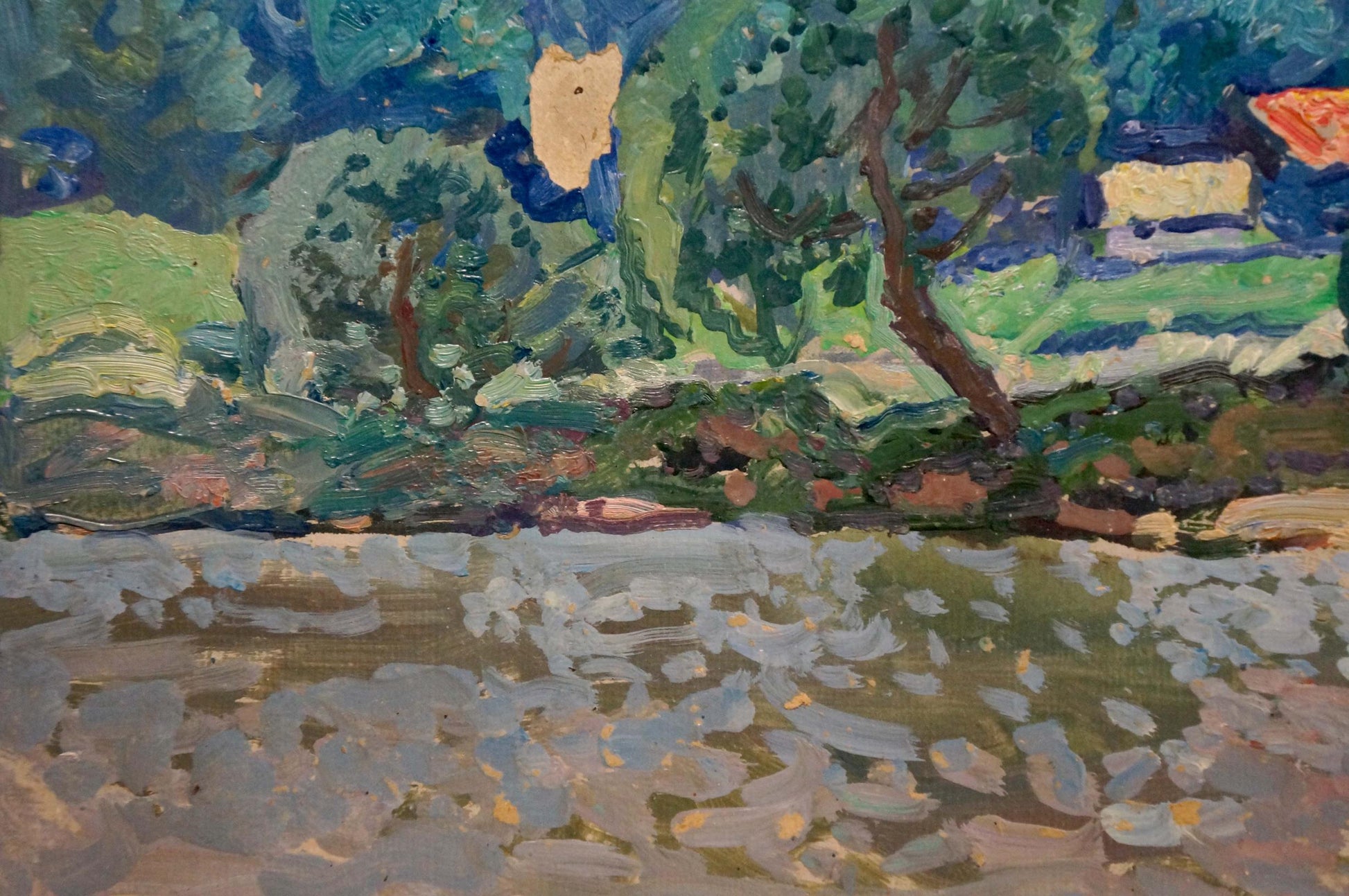 Oil painting Thunderstorm is coming by Gaiduk Viktor Kirillovich