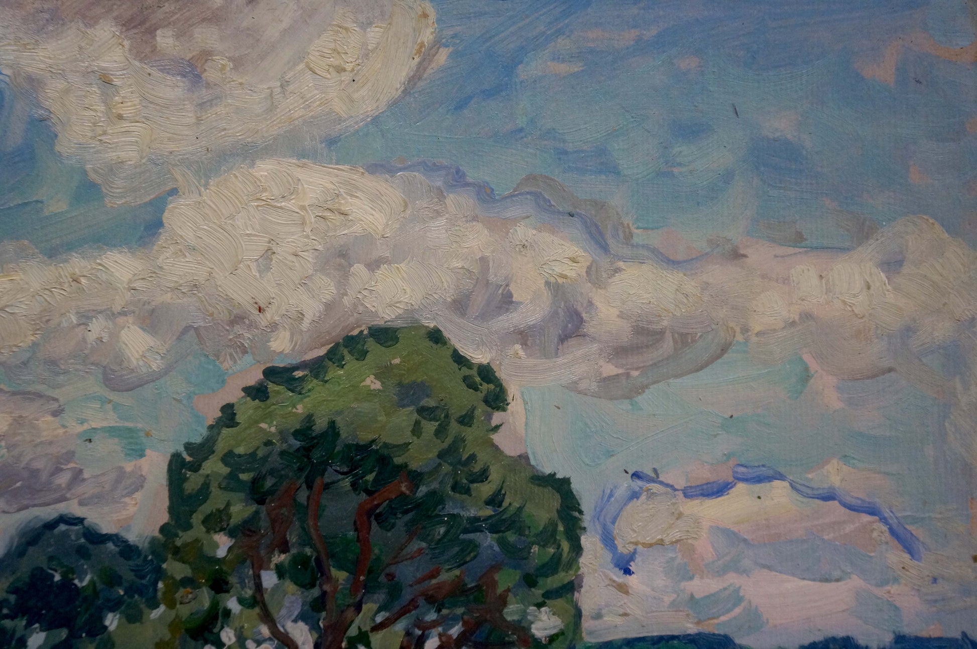 Oil painting Thunderstorm is coming by Gaiduk Viktor Kirillovich