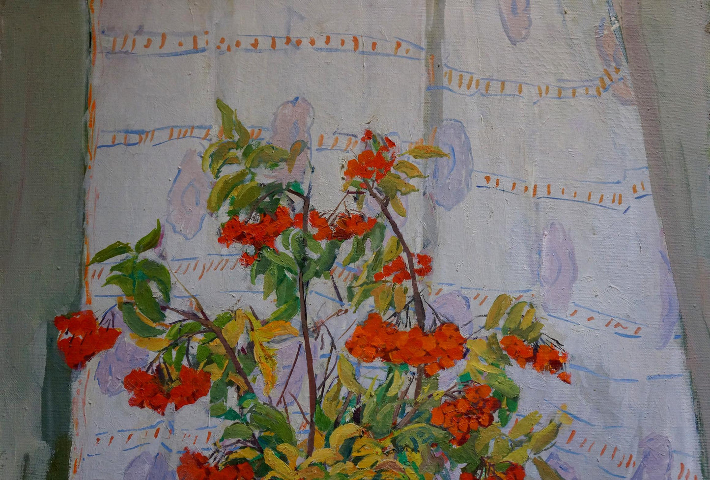 Oil painting Still life by Kapkanets Tamara Nikitichna: orange blossoms