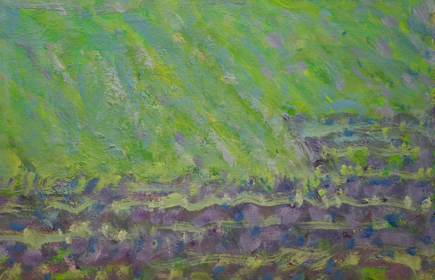 Vibrant impressionist oil painting Sun ray by Kolosovsky Georgy Sergeevich