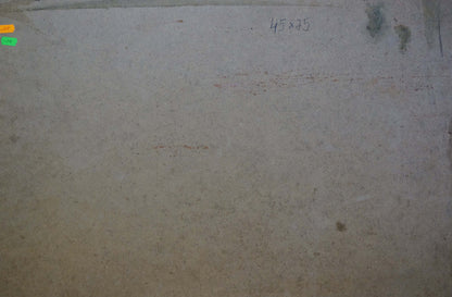 Back of Oil painting Dance gray stone slab 45x35 measurement