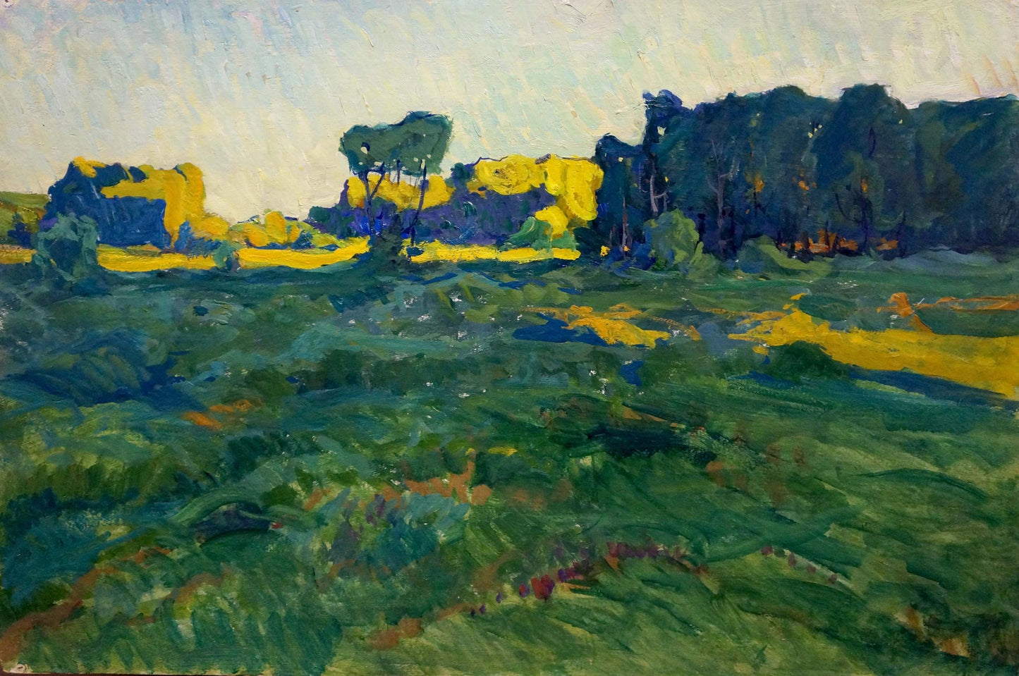 Vibrant impressionist oil painting Daylight by Fomin Anatoly Nikiforovich
