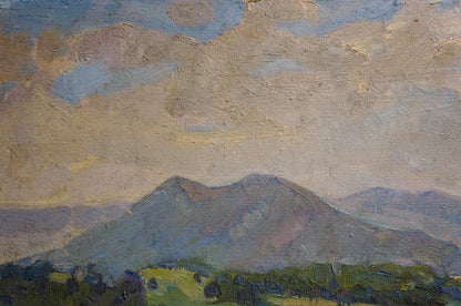 Oil painting of mountain landscape by Zhabinsky Leonid Andreevich