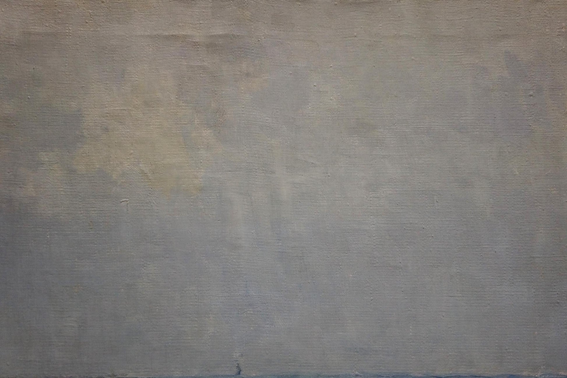 Muted gray beige abstract oil painting by Sulimenko Petr Stepanovich