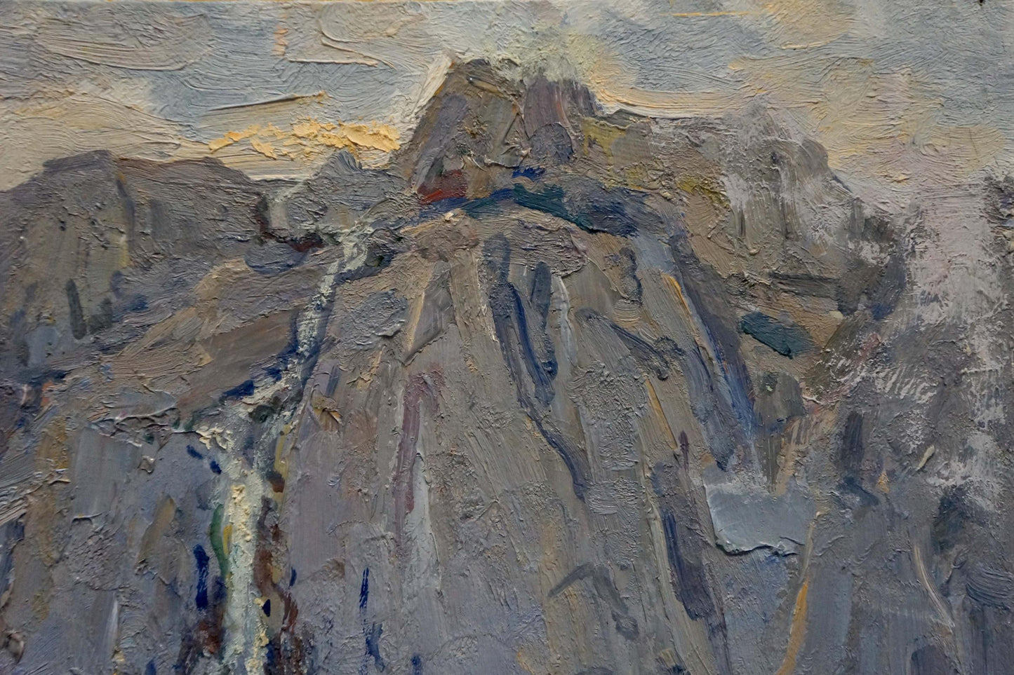 Oil painting of Mount Ai-Petri by Zhugan Vladimir Alexandrovich