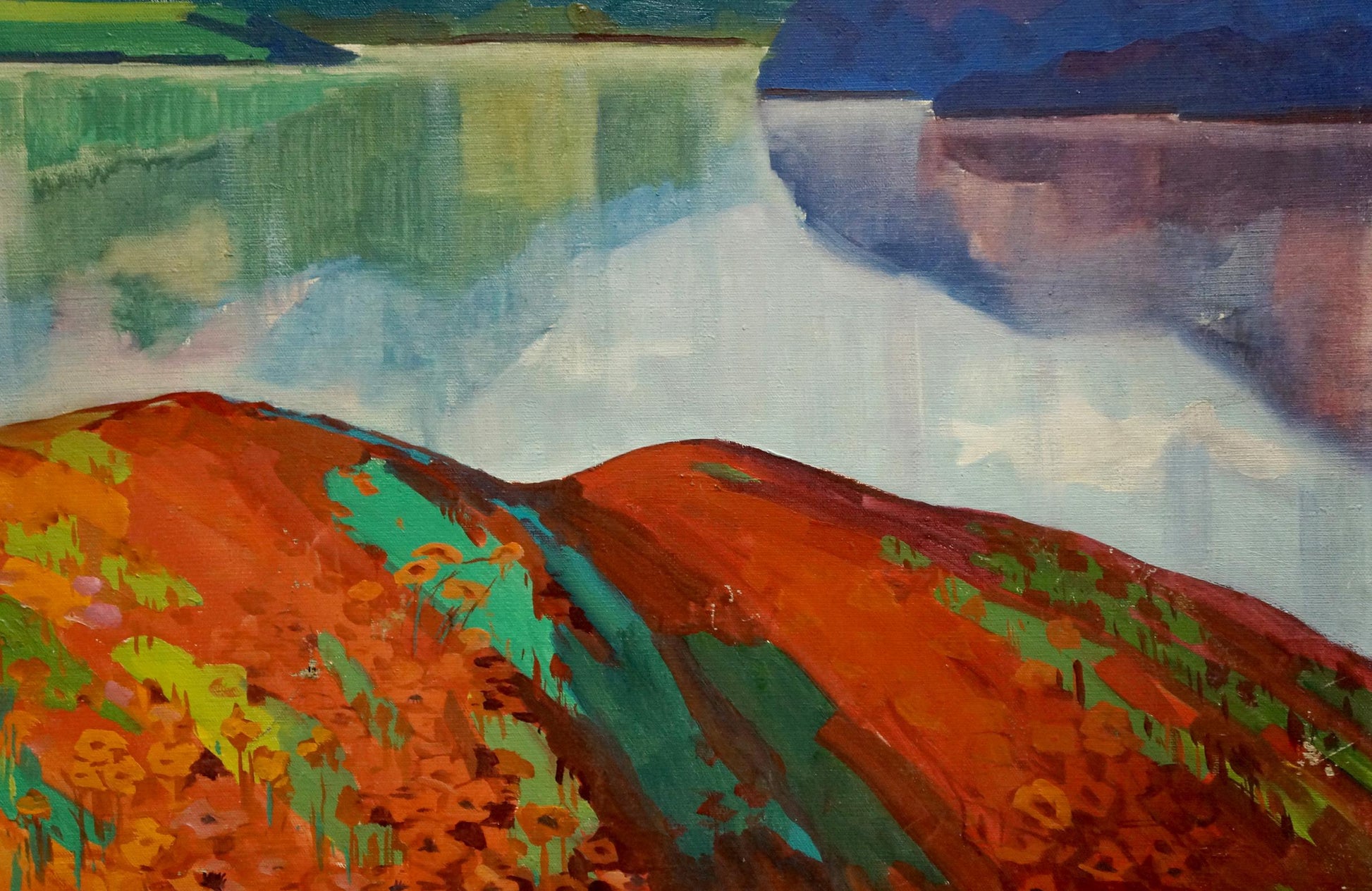 Oil painting Mountain landscape by Atayan Armen Arshakovich