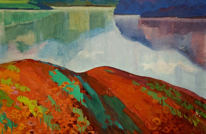 Oil painting Mountain landscape by Atayan Armen Arshakovich