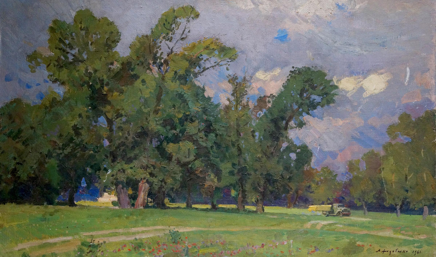 Serene Before the Storm oil painting by Khodchenko Lev Pavlovich