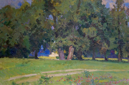 Impressionistic oil painting Before the Storm by Khodchenko Lev Pavlovich