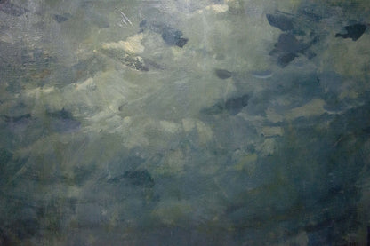 Abstract oil painting Night landscape by Zakharov Fedor Zakharovich