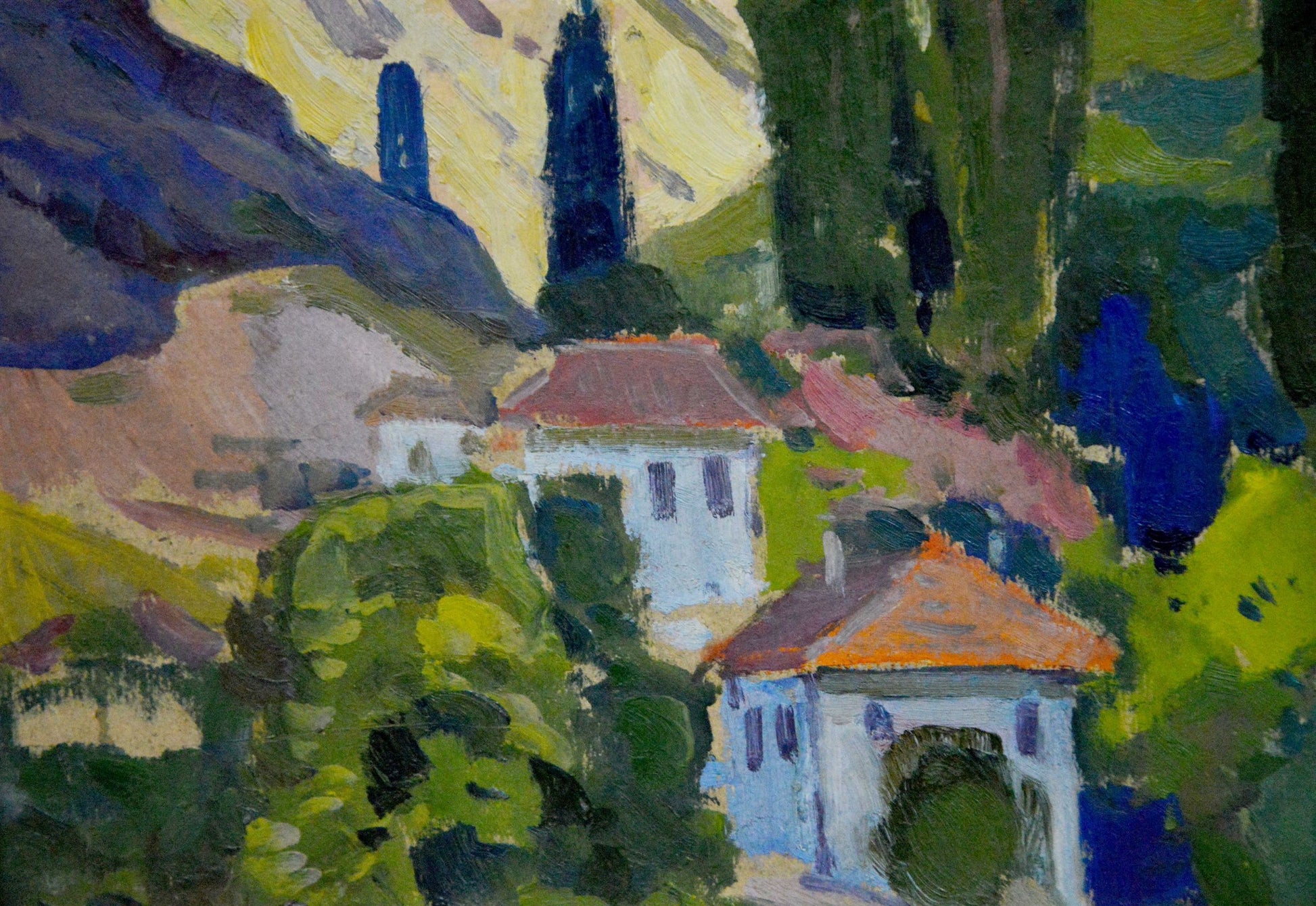 Oil painting of C.n landscape by Buryachok Nikolay Ivanovich