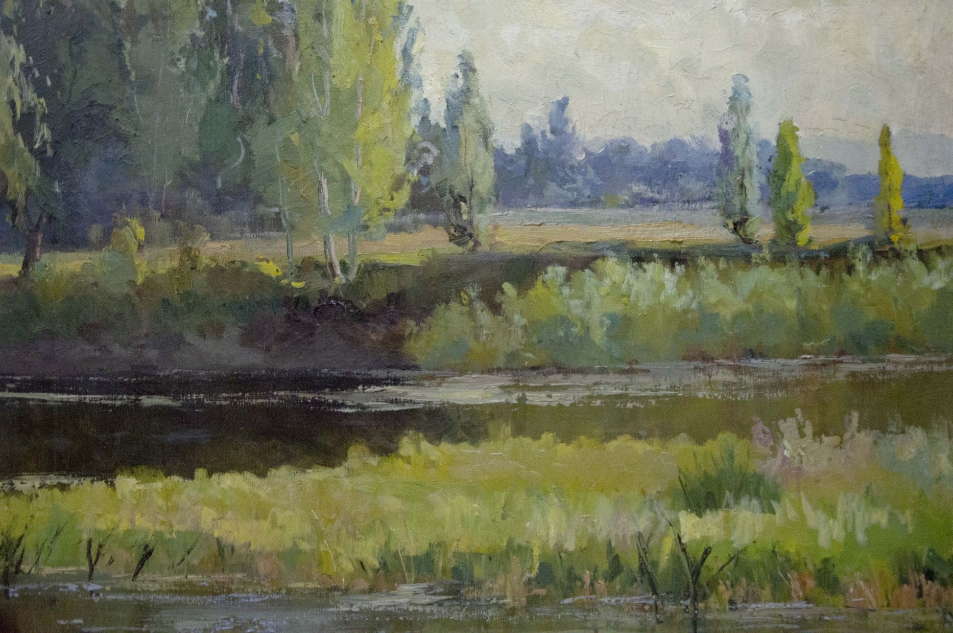 Serene impressionistic oil painting by Nepiypivo Vasily Ignatievich