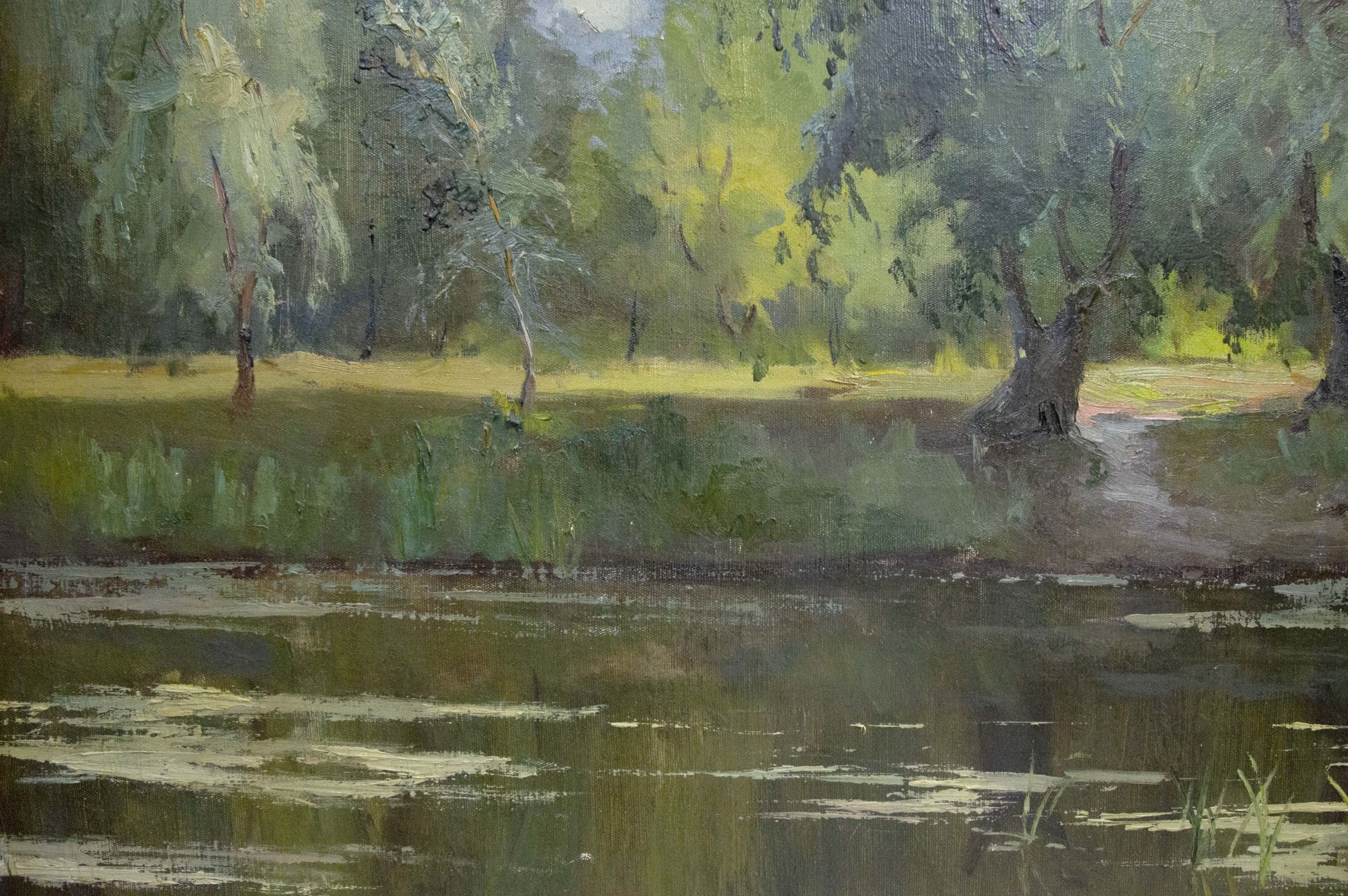Serene impressionistic oil painting by Nepiypivo Vasily Ignatievich