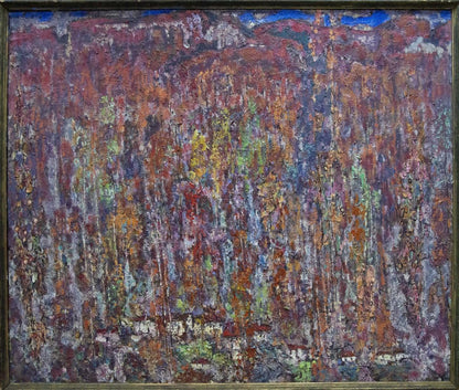 Abstract oil painting Autumn in the mountains by Filatov Vladimir Nikolaevich