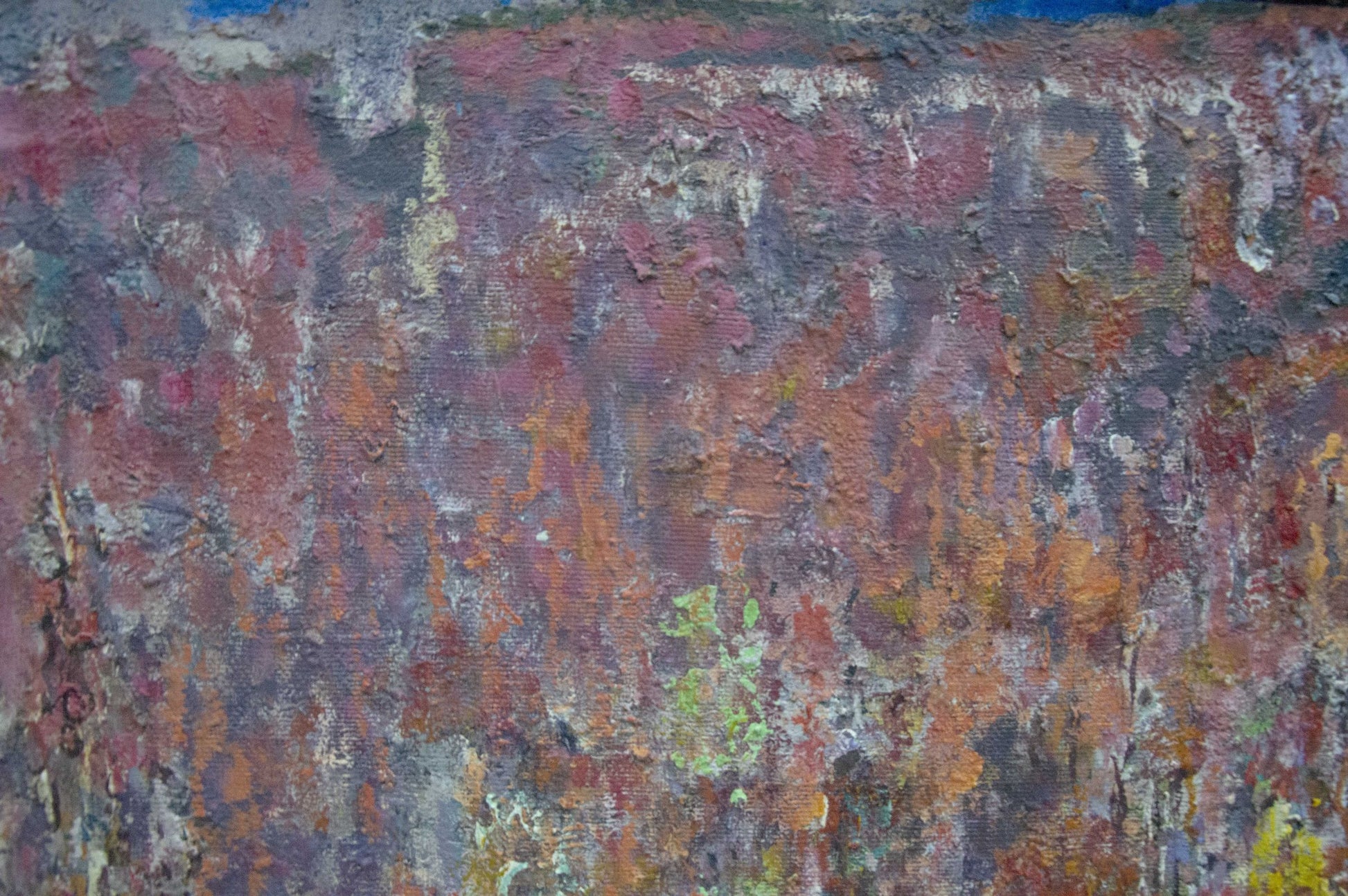 Abstract oil painting Autumn in the mountains by Filatov Vladimir Nikolaevich