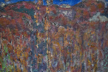 Abstract oil painting Autumn in the mountains by Filatov Vladimir Nikolaevich