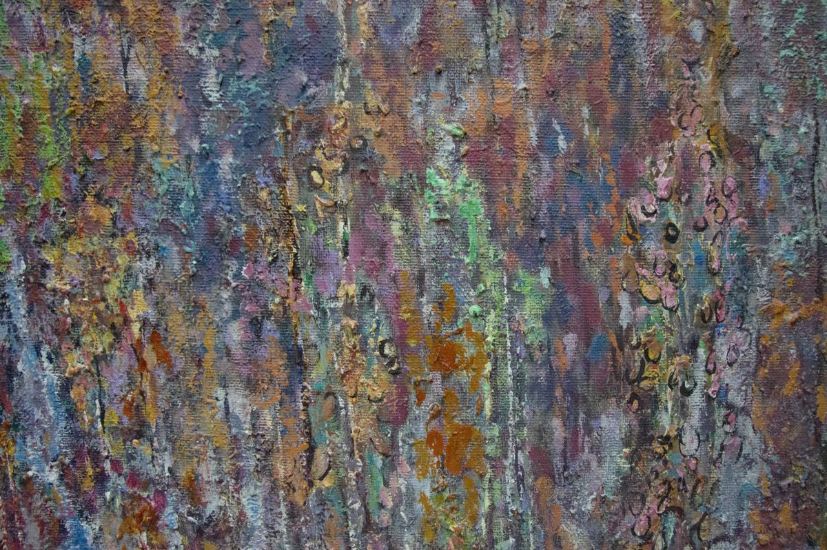 Abstract oil painting Autumn in the mountains by Filatov Vladimir Nikolaevich