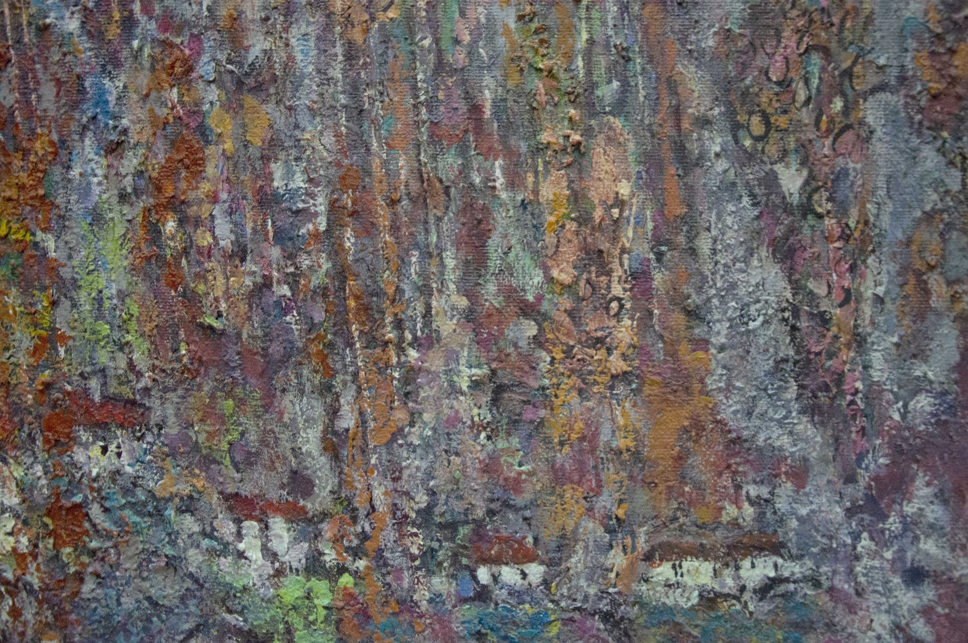 Abstract oil painting Autumn in the mountains by Filatov Vladimir Nikolaevich