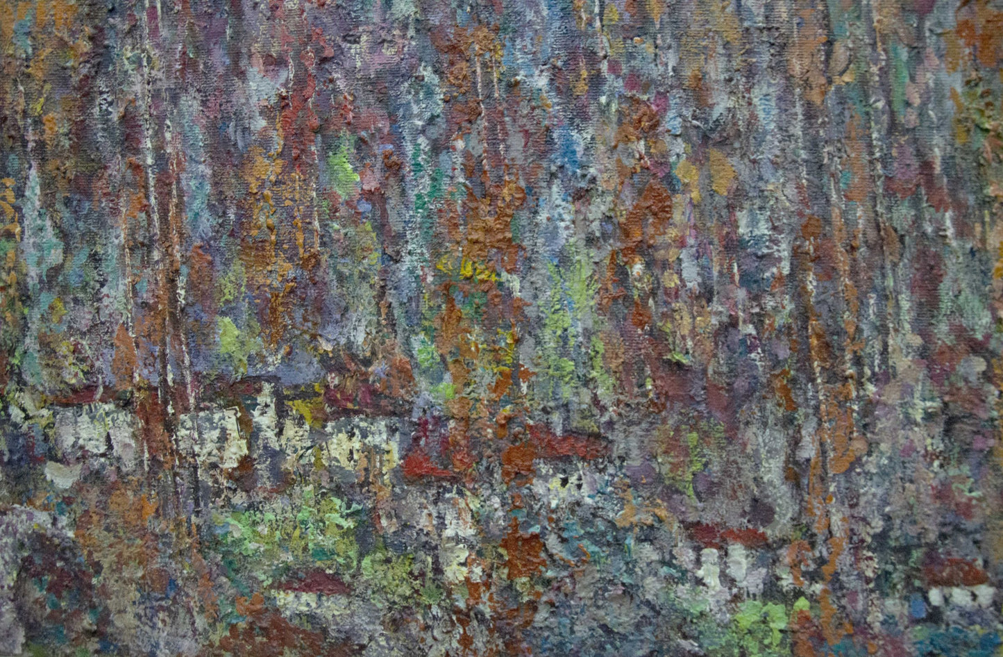 Abstract oil painting Autumn in the mountains by Filatov Vladimir Nikolaevich