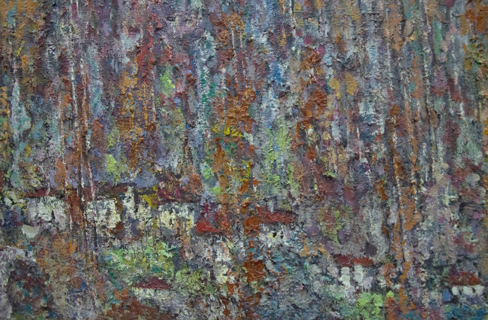 Abstract oil painting Autumn in the mountains by Filatov Vladimir Nikolaevich