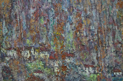 Abstract oil painting Autumn in the mountains by Filatov Vladimir Nikolaevich