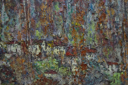 Abstract oil painting Autumn in the mountains by Filatov Vladimir Nikolaevich