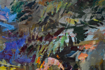 Oil painting Daylight by Lapunov G.A. with bold abstract brushstrokes