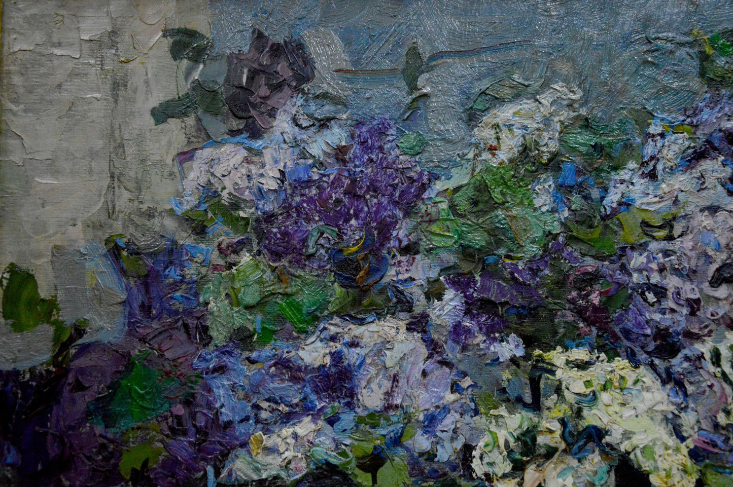Oil painting Lilac bouquet by Zakharov Fedor Zakharovich