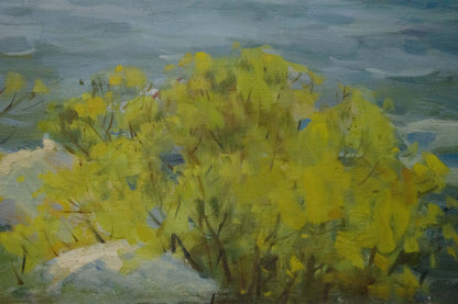 Oil artwork capturing Y. by Daniil Ivanovich Bezugly