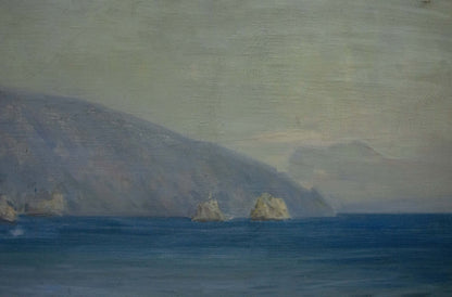 Y.'s allure brought to life in an oil painting by Daniil Ivanovich Bezugly