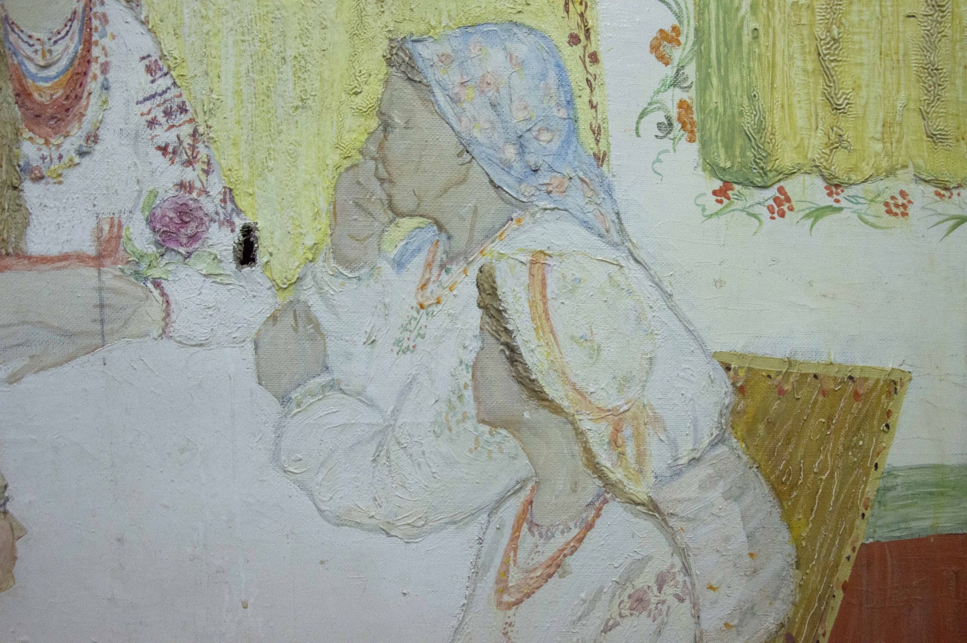 Oil painting Mistresses at the Table by Golembievskaya Tatiana Nikolaevna