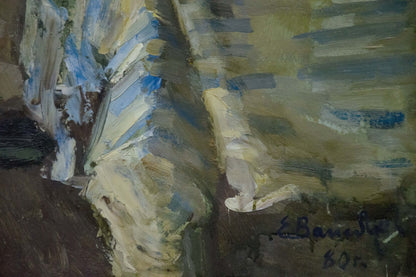 Oil painting Portrait of a Girl by Vaysburg Yefim Yefimovich