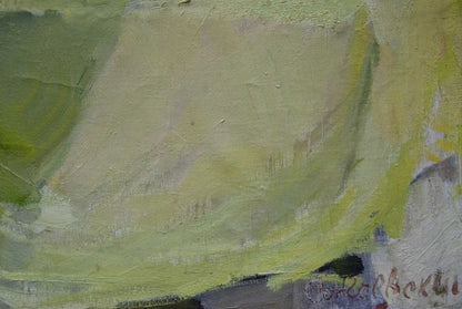 Abstract oil portrait of female figure by Singaevsky Vladimir Ivanovich