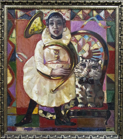 Abstract oil painting Actors Prokopenko Nikolay Nikolaevich