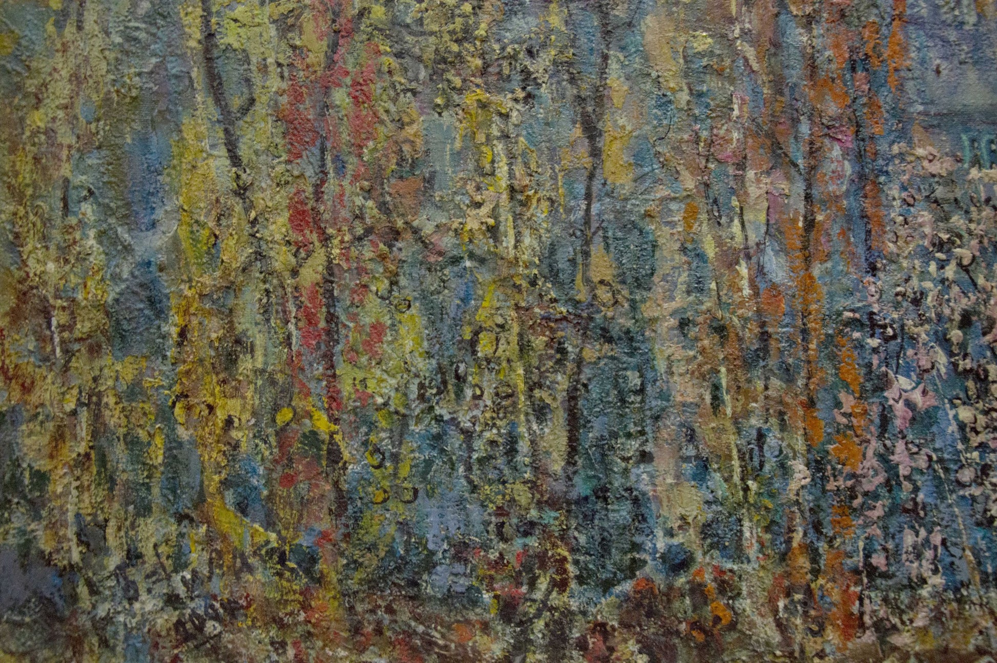 Abstract forest oil painting by Filatov Vladimir Nikolaevich