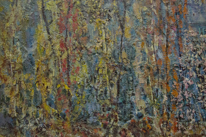 Abstract forest oil painting by Filatov Vladimir Nikolaevich