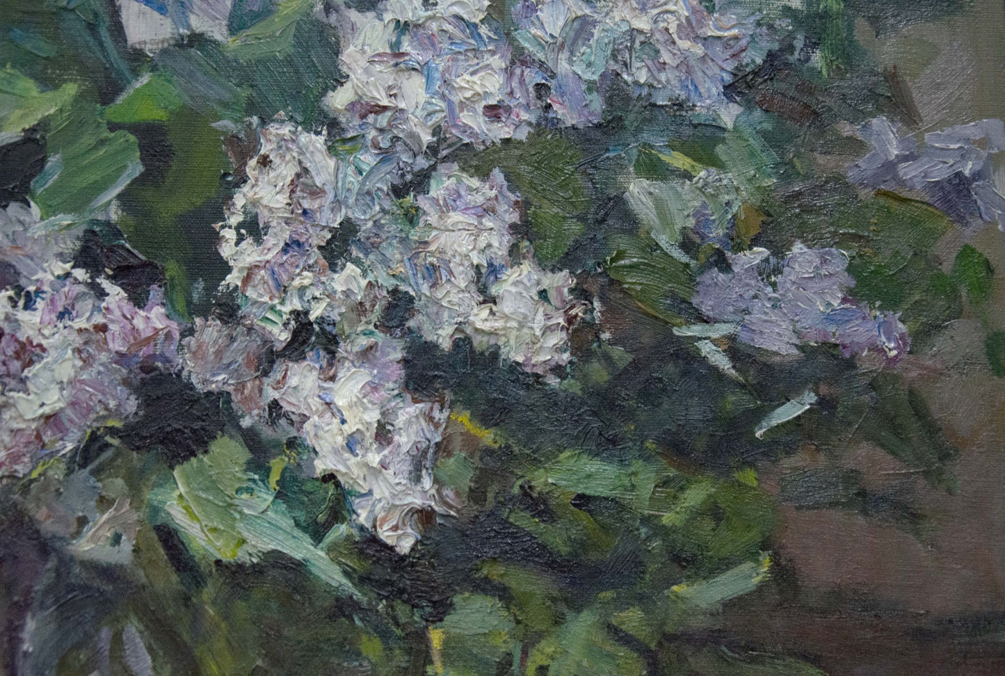 Oil painting Lilac Bouquet in Bloom by Zinaida Sokolova