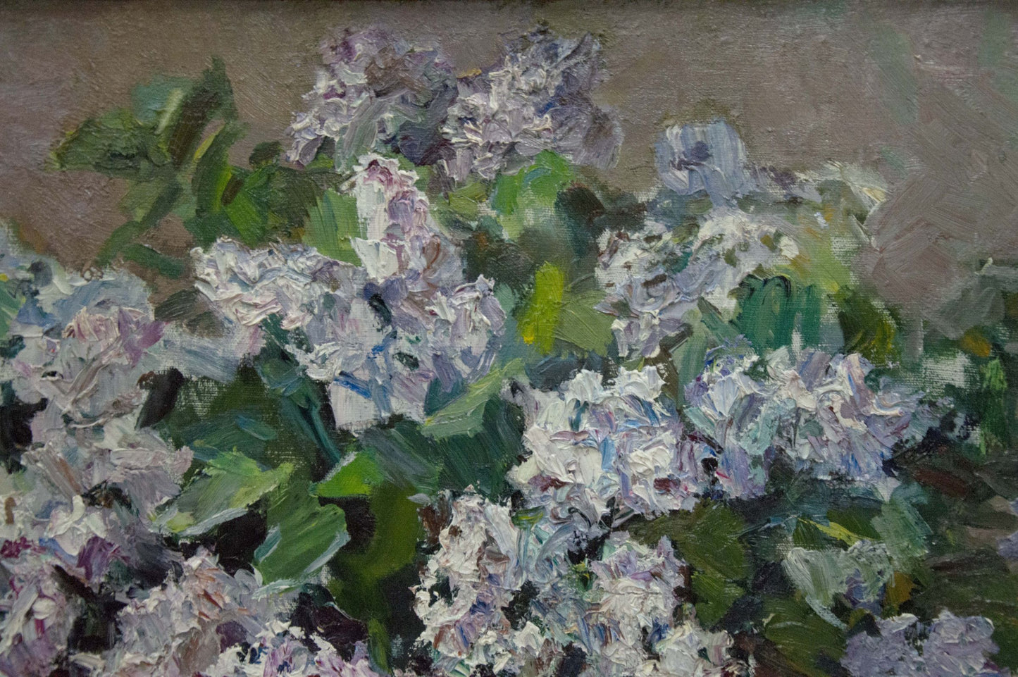 Oil painting Lilac Bouquet in Bloom by Zinaida Sokolova