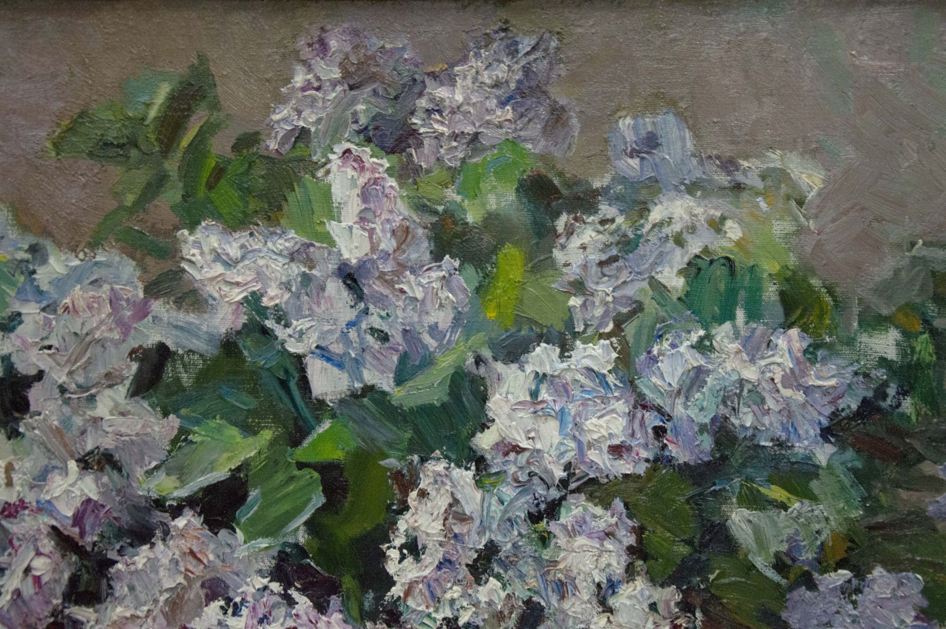 Oil painting Lilac Bouquet in Bloom by Zinaida Sokolova