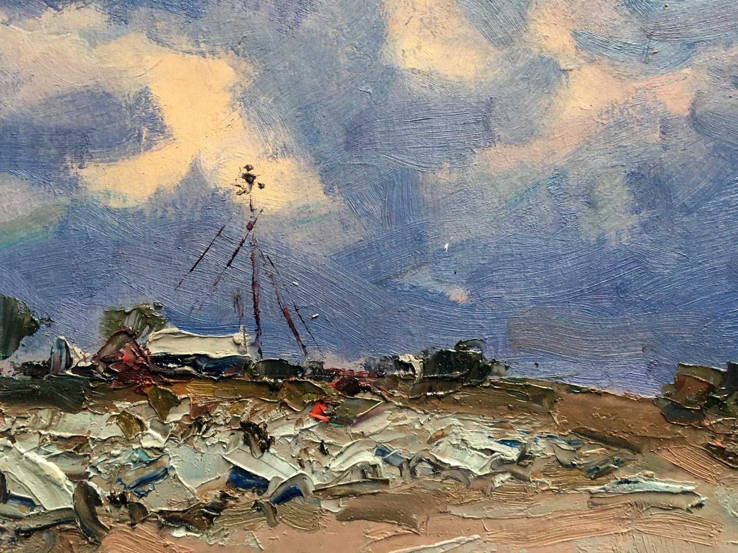 Village landscape 